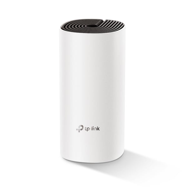TP-Link Deco E4 (1-pack) Kaksitaajuus (2,4 GHz/5 GHz) Wi-Fi 5 (802.11ac) Valkoinen, Harmaa Sisäinen