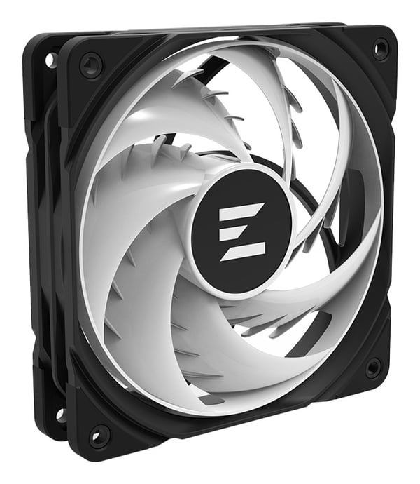 Zalman ZM-AF120 ARGB Tietokonekotelo Tuuletin 12 cm Musta 1 kpl