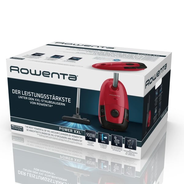 Rowenta Power XXL RO3134 4,5 L Beholder vakuum Dry 900 W Støvpose