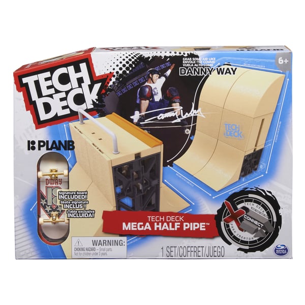 Tech Deck TED ACS Sk8Shop Danny Way Plan B GML Fingerbrætsæt