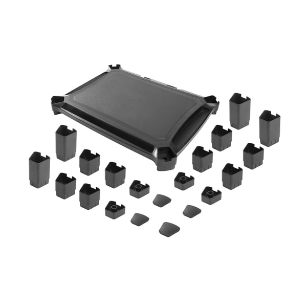 AISENS MR02-117 skærmbeslag og -stativer 81,3 cm (32") Skrivebord Sort