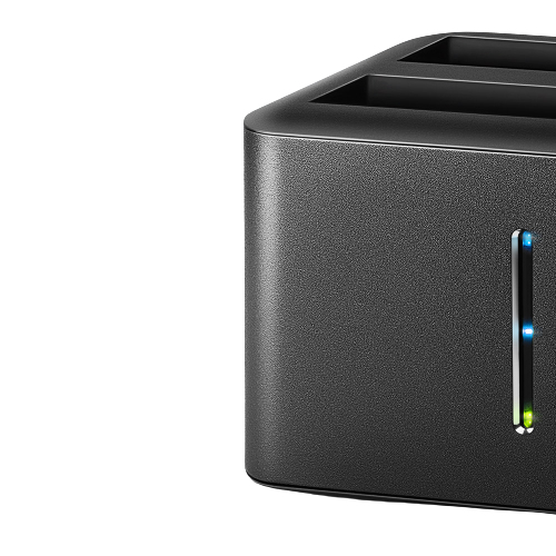 Axagon ADSA-D25 tallennusaseman telakointiasema USB 3.2 Gen 1 (3.1 Gen 1) Type micro-B Musta