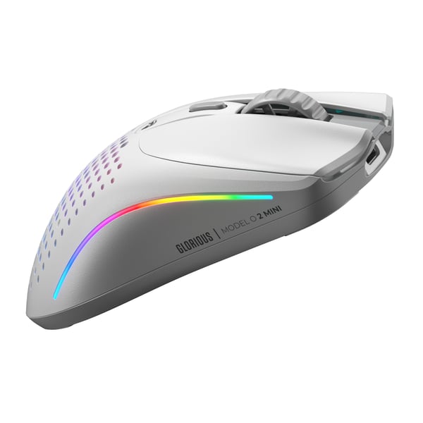 Glorious Gaming Model O 2 Mini Wireless datormöss Spela högerhand Trådlös RF + Bluetooth Optisk 26000 DPI