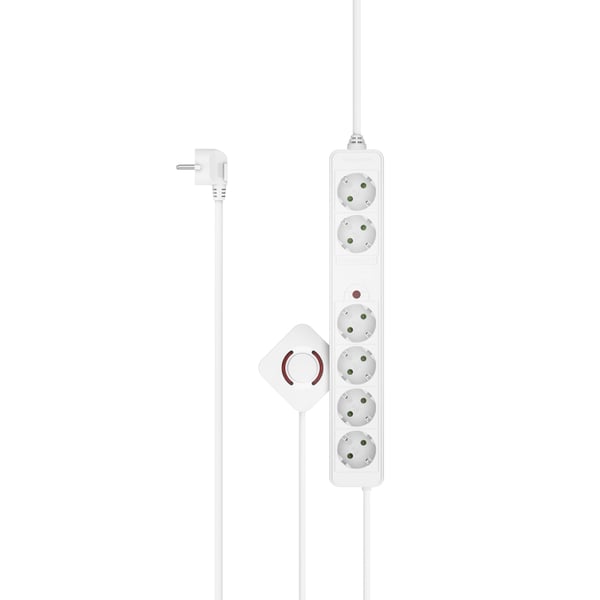 Hama 00223141 smart strømskinne 6 AC stikkontakt(er) 3 m