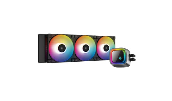 DeepCool LS720 Processor Allt-i-ett vätskekylare 12 cm Svart 1 styck