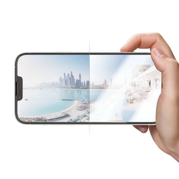 PanzerGlass ® Anti-Reflective Skærmbeskyttelse iPhone 14 Plus | 13 Pro Max | Ultra-Wide Fit m. EasyAligner