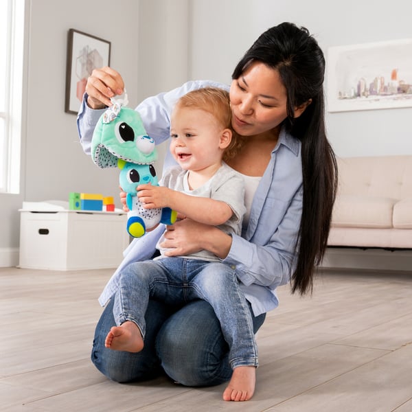 Tomy Lamaze 3-в-1 Surprise Bear Clip & Go leksaker till barnvagnsmobil