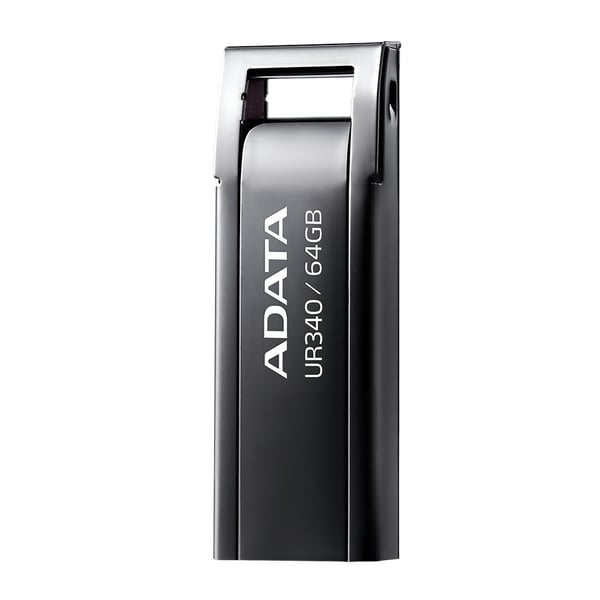 ADATA UR340 USB-muisti 64 GB USB A-tyyppi 3.2 Gen 2 (3.1 Gen 2) Musta