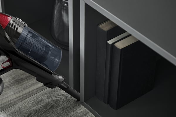 Rowenta RH98A7 Skaftdammsugare, 2-i-1 Batteri Torr Utan påse 0,9 l 320 W Röd, Grå