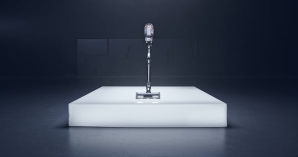 Rowenta RH98A7 Skaftdammsugare, 2-i-1 Batteri Torr Utan påse 0,9 l 320 W Röd, Grå