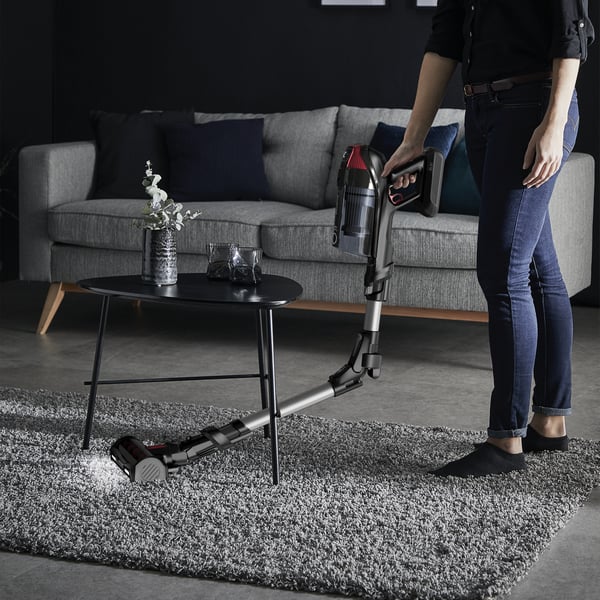 Rowenta RH98A7 Skaftdammsugare, 2-i-1 Batteri Torr Utan påse 0,9 l 320 W Röd, Grå