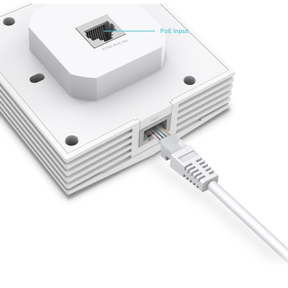 TP-Link Omada EAP650-Wall 3000 Mbit/s Hvid Strøm over Ethernet (PoE)