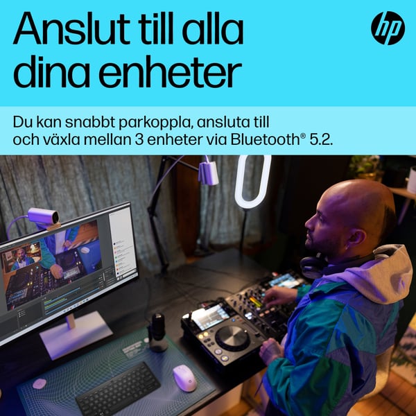 HP 350 kompakt Bluetooth-tangentbord för flera enheter