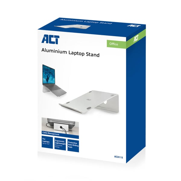 ACT AC8115 laptop stativ Grå 39,6 cm (15.6")