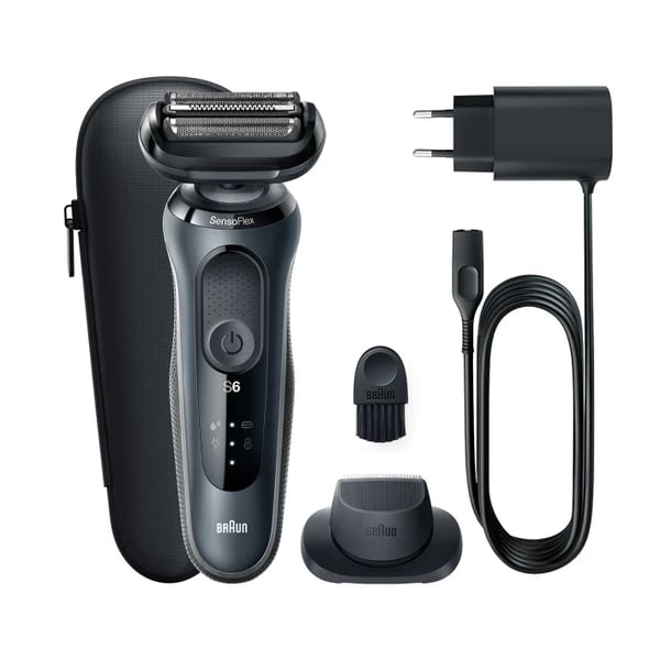 Braun Series 6 61-N1200s Folie shaver Trimmer Sort Braun Series 6 61-N1200s Folie shaver Trimmer Sort