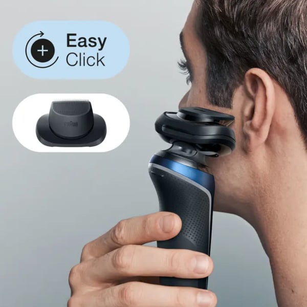 Braun Series 6 61-B4500cs Folierakapparat Trimmer Svart, Blå