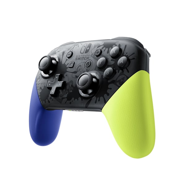 Nintendo Pro Controller Splatoon 3 Edition Svart, Grön, Violett Bluetooth Spelplatta Analog / Digital Nintendo Switch