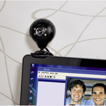 Hama 00053950 verkkokamera 1,3 MP 1280 x 1024 pikseliä USB 2.0 Musta