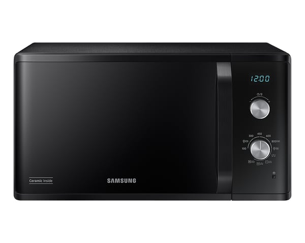 Samsung MG23K3614AK/BA mikrobølgeovn Sort Solo mikroovn Bordplade 23 L 1250 W Samsung MG23K3614AK/BA mikrobølgeovn Sort Solo mikroovn Bordplade 23 L 1250 W