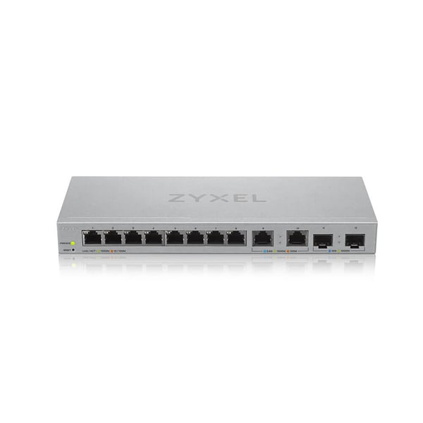 Zyxel XGS1210-12-ZZ0102F verkkokytkin Hallittu Gigabit Ethernet (10/100/1000) Harmaa