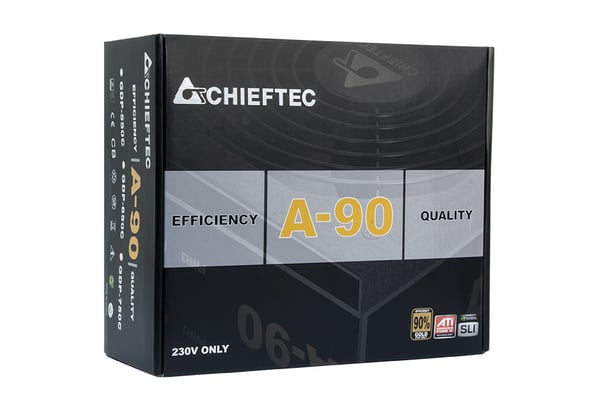 Chieftec GDP-750C strömförsörjningsenheter 750 W 20+4 pin ATX PS/2 Svart
