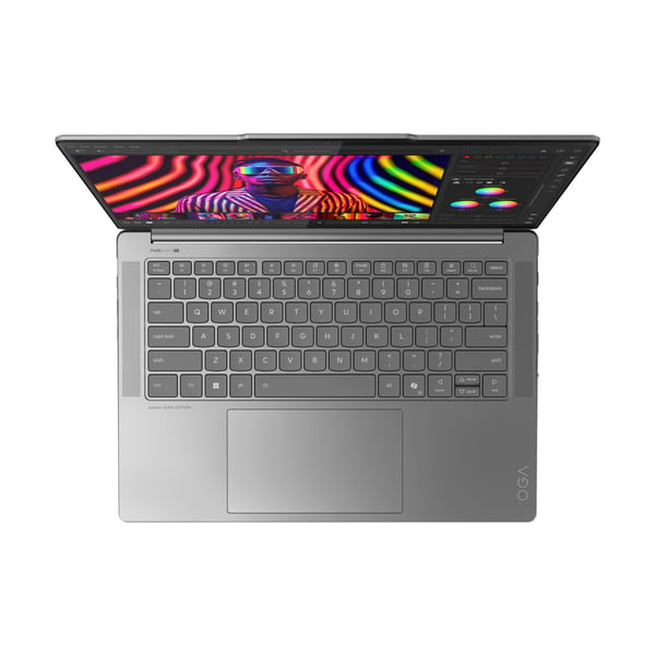 Lenovo Yoga Pro 7 14IAH10 Intel Core Ultra 7 255H Laptop 36,8 cm (14.5") Berøringsskærm 32 GB LPDDR5x-SDRAM 1 TB SSD Wi-Fi 7 (802.11be) Windows 11 Home Fransk Grå