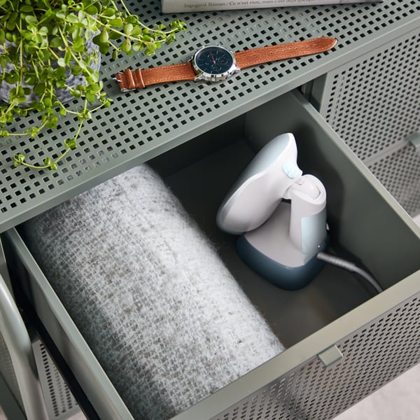 Tefal Access Steam Pocket DT3041 Håndholdt beklædningsdamper 1300 W Blå, Hvid