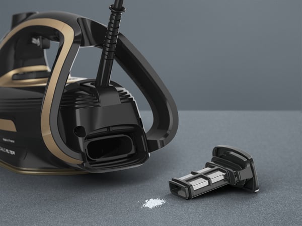 Tefal Puregliss FV8064 Tør & dampstrygejern Durilium AirGlide Autoclean soleplate 3000 W Sort, Bronze