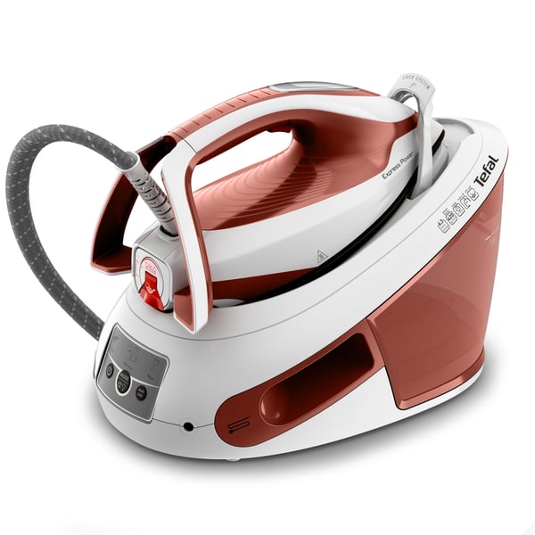 Tefal Express Power SV8110 2800 W 1,8 l Durilium AirGlide Autoclean soleplate Röd, Vit