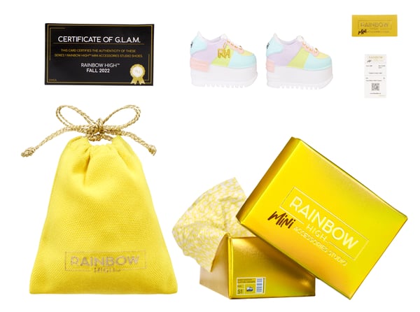 Rainbow High Accessories Studio Series 1, S Assortment in PDQ Dukkesko