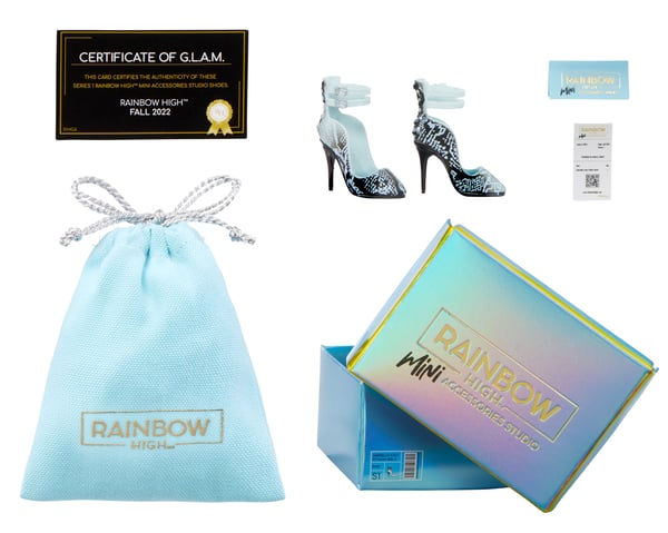 Rainbow High Accessories Studio Series 1, S Assortment in PDQ Dukkesko