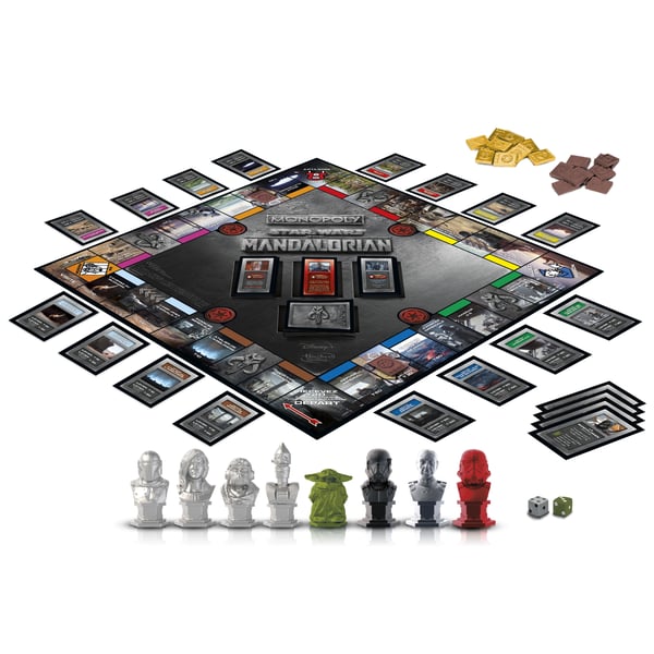 Monopoly F1276101 lautapeli Monopoly: Star Wars The Mandalorian Perhe