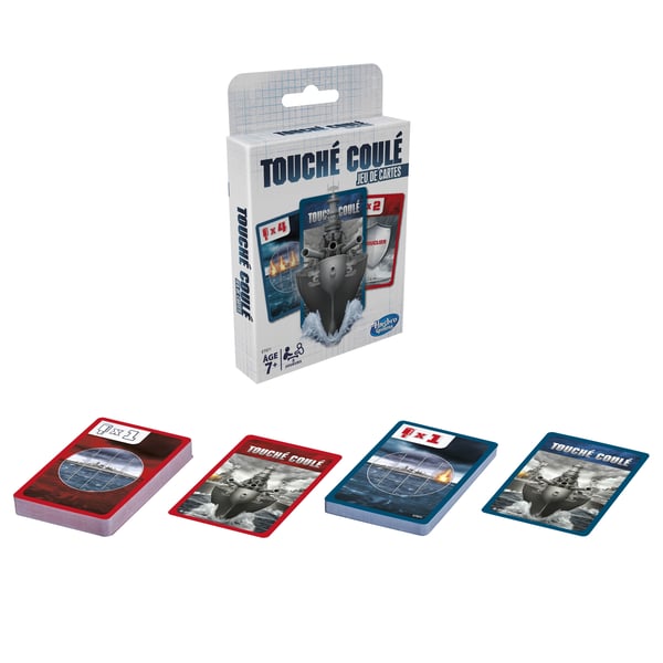 Hasbro Gaming E7971FR0 brætspil Battleship Kortspil Strategi
