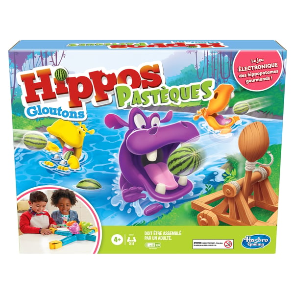Hasbro Gaming E9707101 brætspil Hungry Hungry Hippos Launchers Finmotorik (smidighed)