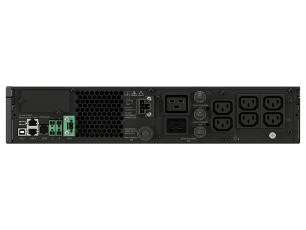 Vertiv Liebert GXT5LI-3000IRT2UXL strömskydd (UPS) Dubbelkonvertering (Online) 3 kVA 2700 W 7 AC-utgångar