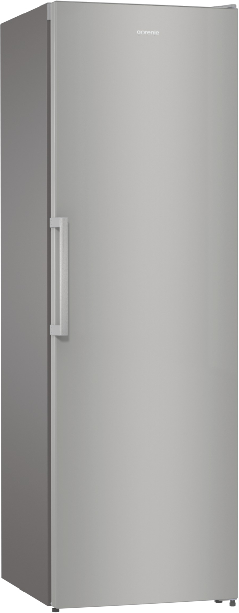 Gorenje Fritstående køleskab med stor kapacitet til daglig opbevaring. Dynamic Air og ventilatorassisteret køling sikrer jævne temperaturer, mens to CrispZone skuffer holder frugt og grøntsager friske og velorganiserede.