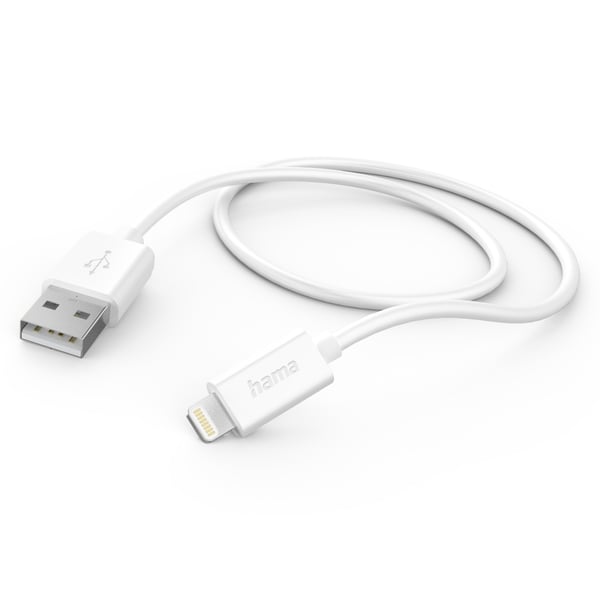 Hama 00201579 Lightning kabel 1 m Hvid Hama 00201579 Lightning kabel 1 m Hvid