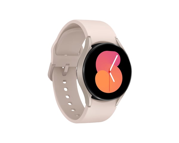 Samsung Galaxy Watch5 3,05 cm (1.2") OLED 40 mm Digitaalinen 396 x 396 pikseliä Kosketusnäyttö Pink gold Wi-Fi GPS (satelliitti)
