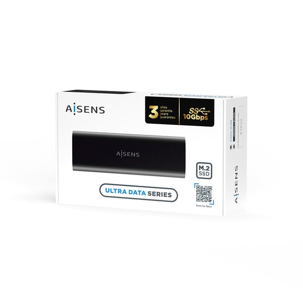 AISENS ASM2-014B drevkabinet SSD kabinet Sort M.2