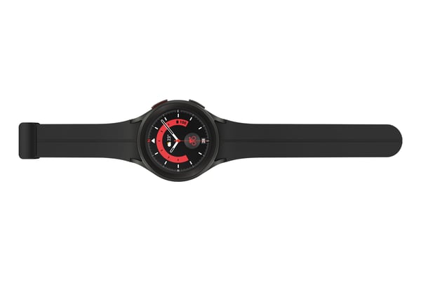 Samsung Galaxy Watch5 Pro 3,56 cm (1.4") OLED 45 mm Digital 450 x 450 pixel Berøringsskærm 4G Sort Wi-Fi GPS (satellit)