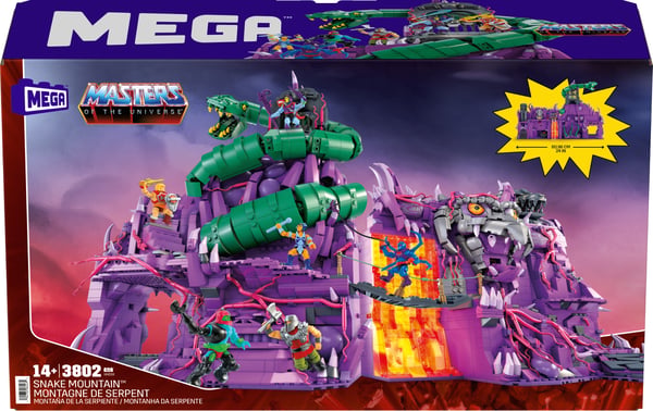 MEGA Masters of the Universe Snake Mountain