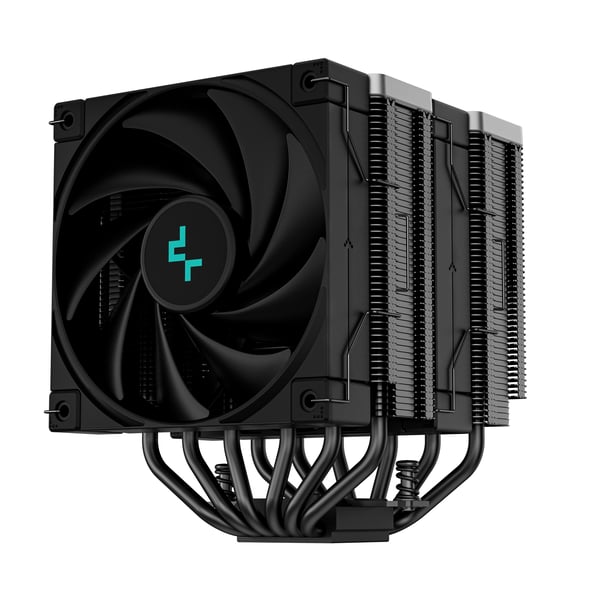 DeepCool AK620 ZERO DARK Processor Luftkylare 12 cm Svart 1 styck