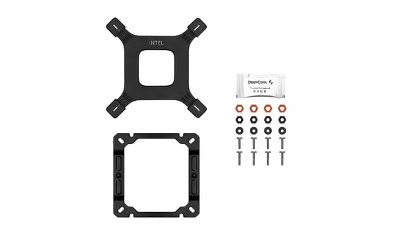 DeepCool AG400 A-RGB Processor Luftkylare 12 cm Svart, Vit 1 styck