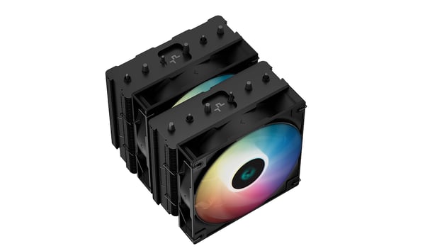 DeepCool AG620 BK ARGB Processor Luftkylare 12 cm Svart, Vit 1 styck