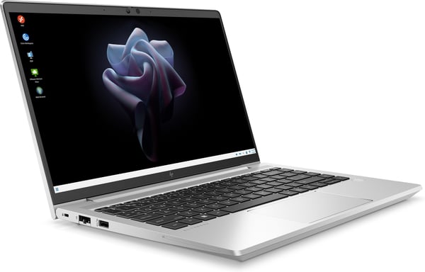 HP Elite mt645 G7 AMD Ryzen™ 3 5425U Mobil tunn klient 35,6 cm (14") Full HD 8 GB DDR4-SDRAM 256 GB SSD Wi-Fi 6 (802.11ax) HP ThinPro OS Silver