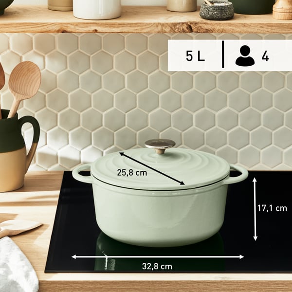 Tefal LOV E25804 5 L Pyöreä Vihreä