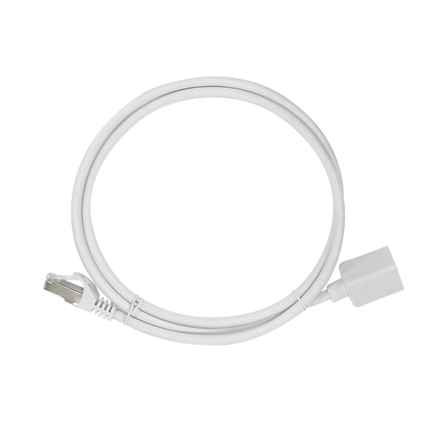 LogiLink CQX091S verkkokaapeli Valkoinen 10 m Cat6a S/FTP (S-STP) Pyöreä