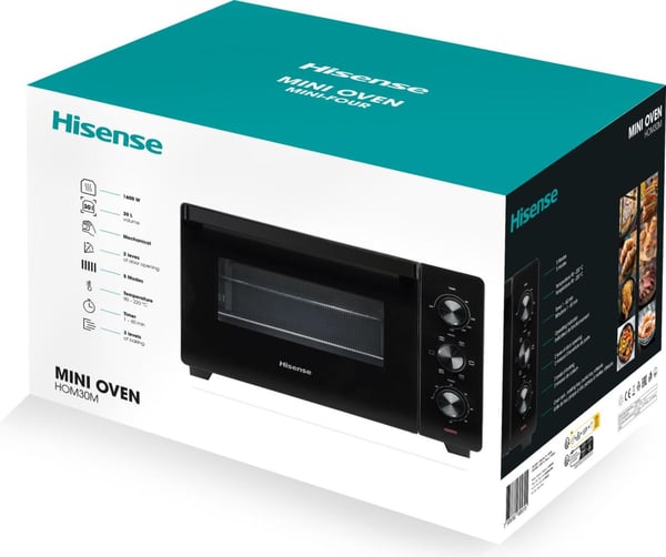 Hisense HOM30M 30 l 1600 W Svart