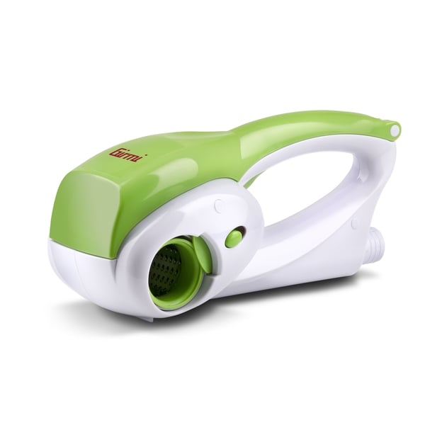 Girmi GT0203 Elektriske rivejern og spiralizer Elektrisk rivejern Plast Grøn, Hvid