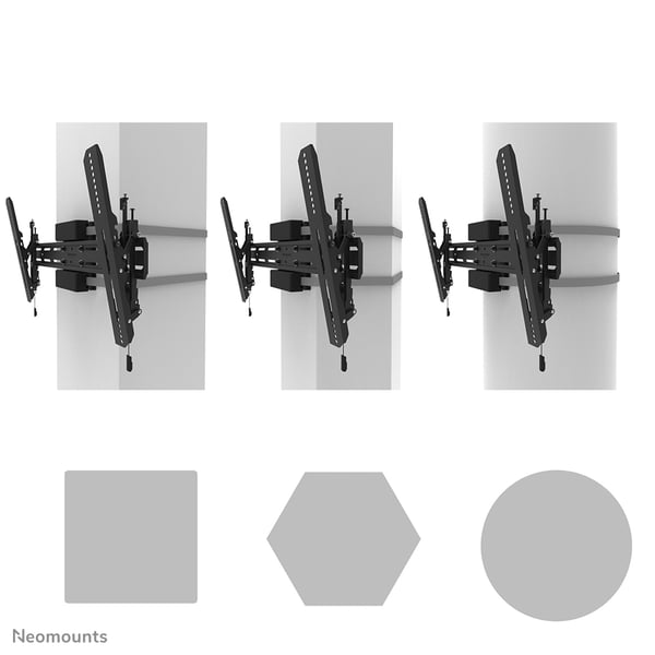 Neomounts WL35S-910BL16 tv-beslag 190,5 cm (75") Sort